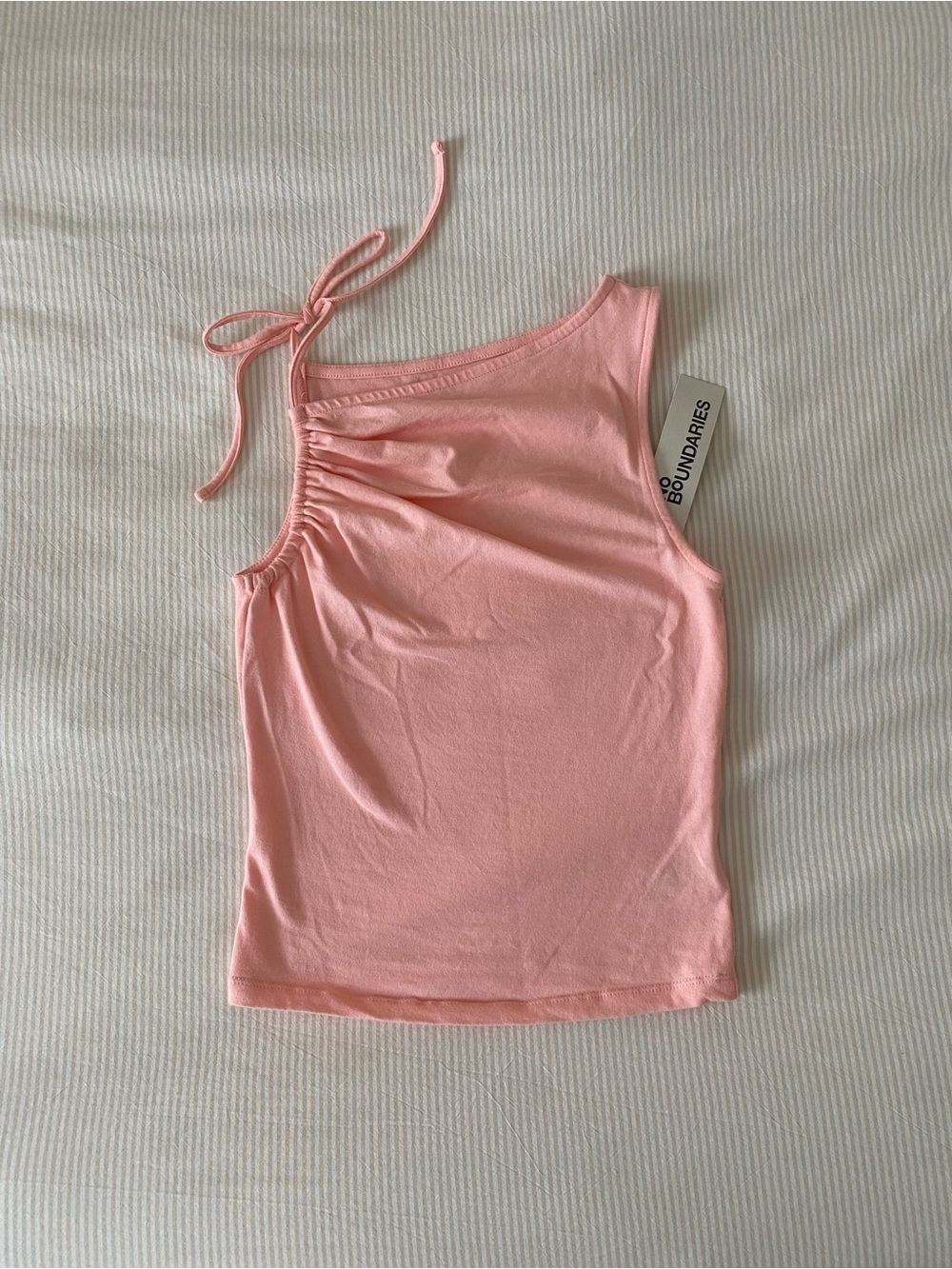 No boundaries viral coral tank top